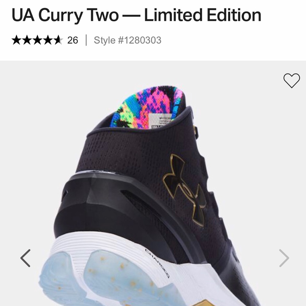 Under Armour Curry Two Limited Edition shoes